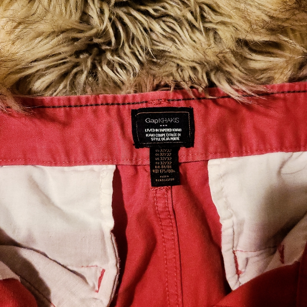 100% Cotton Red Gap Pants - image 4